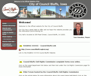 councilbluffs-ia.gov: City of Council Bluffs, Iowa - City of Council Bluffs, Iowa
This is the official web site for the City of Council Bluffs, Iowa.