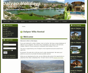 dalyanvillaguide.com: Dalyan Villa Rental
Turkey Holiday, Villa, Hotel Apartment rental guide for dalyan