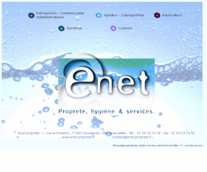 enet-proprete.com: Enet Propreté - Propreté, hygiène et services
Enet Propreté - Propreté, hygiène et services