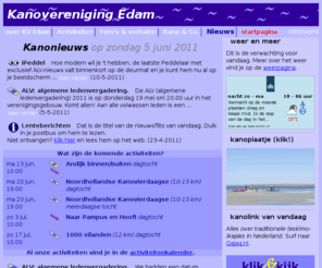 kvedam.nl: Kanovereniging EDAM
