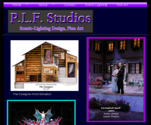 plf-designstudios.com: PLF-DesignStudios-Scenic-Lighting Design
Web site for Patricia L. Frank, Scenic-Lighting Designer, Fine Artist