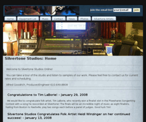 silvertonestudios.com: Silvertone Studios - The Main Line's Acoustic Recording Haven - Home
