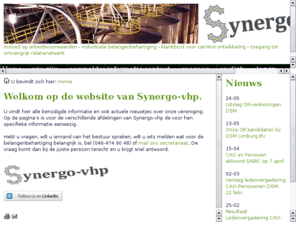 synergo-vhp.com: Synergo-vhp (powered by E-captain.nl)
