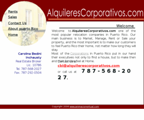 alquilerescorporativos.com: Alquileres Corporativos .com
Carolina Bedini Real Estate
