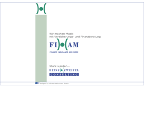 fiamgmbh.com: FIAM Finance Insurance and more GmbH
Wir machen Musik mit Versicherungs- und Finanzberatung. Stark werden mit Heinz Zweifel Consulting.