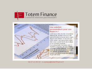 totemfinance.com: Totem Finance - conseil & solutions patrimoniales
put a good description in here