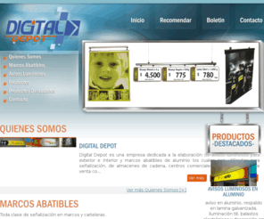 avisosluminososdigitaldepot.com: Digital Depot  avisos luminosos para exterior e interior Medellin. 
Digital Depot el mejor en elaboración de avisos luminosos para exterior e interior y marcos abatibles para señalización. Envigado Colombia.