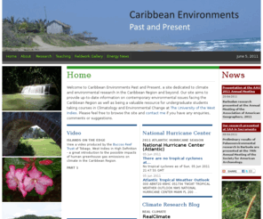 caribbeanenvironments.com: Caribbean Environments Past and Present
Our site is dedicated to environmental and climate change research in the Caribbean Region