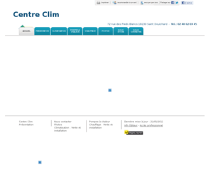 centreclim.com: Climatisation - Centre Clim à Saint Doulchard
Centre Clim - Climatisation situé à Saint Doulchard vous accueille sur son site à Saint Doulchard