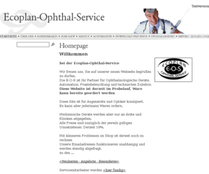 ecoplan-ophthal-service.com: Ecoplan-Ophthal-Service
Ecoplan-Ophthal-Service, Horst Mannes