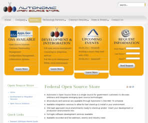 federalopensource.com: Federal Open Source Store
Autonomic Resources is a service integration firm and cloud provider serving the U.S. federal government.