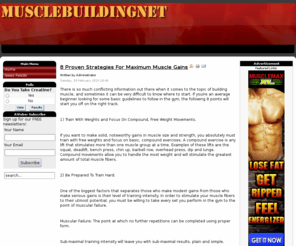 musclebuildingnet.com: Muscle Building Net Home
Muscle Building