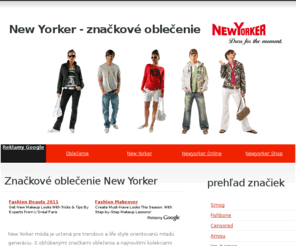 newyorker-fashion.info: New Yorker - značkové oblečenie
New Yorker - značkové oblečenie NewYorker