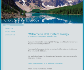 oralpharyngologist.com: Oral System Biology - Home
Company Name - Tacoma, WA. Company Message