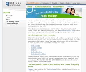 belcoyouthaccounts.com: Bellco Youth Accounts | Checking, Savings & CDs
Bellco offers top financial services for Denver's youth. Learn about youth savings accounts, saving for college, student credit cards & more.