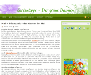 gartentipps.net: Home | Gartentipps
Der Gartenblog mit umfassenden Infoormationen rund um Pflanzen und Gartenpflege.