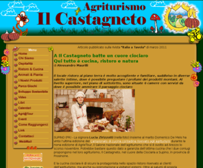 ilcastagneto.net: Agriturismo Frosinone Lazio Ferentino
Agriturismo ferentino e masseria in Frosinone nel Lazione per vacanze relax con allevamento asini.