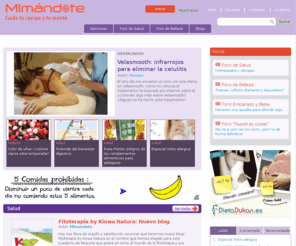 mimandote.com: Mimandote.com: Salud y belleza
Mimandote.com es una comunidad para fomentar el bienestar, la salud y transmitir alegría.