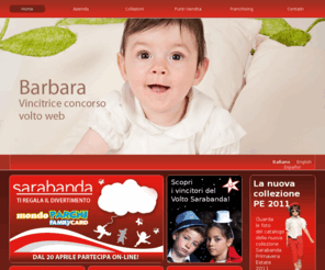 sarabanda.es: Abbigliamento per bambini e ragazzi :: Personale scelta di stile :: Sarabanda
Abbigliamento per ragazzi e bambini di Sarabanda, attenta alle nuove tendenze e ad una personale scelta di stile.