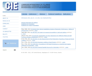 onlighting.net: CIE - INTERNATIONAL COMMISSION ON ILLUMINATION
CIE - INTERNATIONAL COMMISSION ON ILLUMINATION
