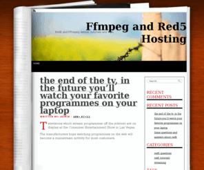 hosting-marketers.net: Ffmpeg and Red5 Hosting
