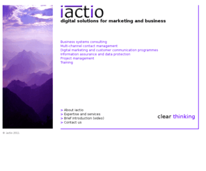 iactio.com: iactio - digital solutions for marketing and business
iactio - digital solutions for marketing and business