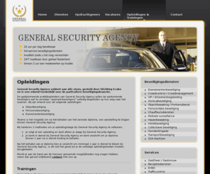 simpel-security.com: General Security Agency
General Security Agency is een Full-Service particuliere beveiligingsorganisatie wat is ontstaan vanuit de praktijk en levert zowel beveiligde als reguliere chauffeursdiensten. Door onze ervaren beveiligingsmedewerkers, klantvriendelijkheid, correcte werkwijze en servicegerichtheid, heeft General Security Agency haar naam op de beveiligingsmarkt weten te vestigen bij talloze grote en kleine bedrijven.