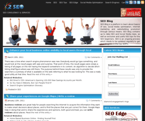 k2seo.com: SEO BLOG | SEO Consultant | SEO Services | USA
SEO Blog is a platform to learn about basics of seo, social media optimization, internet marketing and website/blog promotion