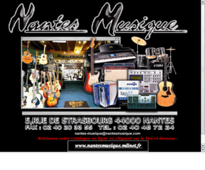 nantesmusique.com: nantes musique le magasin des passionnés
ventes et réparations instruments de musique