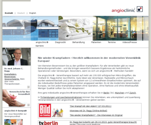 angio24.com: angioclinic® Venenzentrum Berlin - Klinik am Wittenbergplatz
Klinik am Wittenbergplatz, Klinik und Praxis für arterielle und venöse Erkrankungen, Berlin