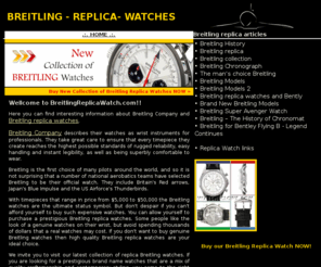 breitlingreplicawatch.com: Breitling  Replica Watches
Here you can find interesting information about Breitling Company and Breitling replica watches.