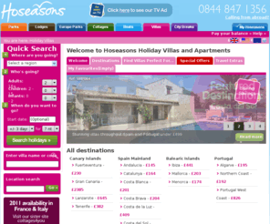 individual-spain-portugal.com: Villa Holidays and Rentals, Luxury Villas - Hoseasons
Book online with Hoseasons for great discounts on villa holidays and rentals, as well as fantastic deals on luxury villas in superb sun kissed locations!