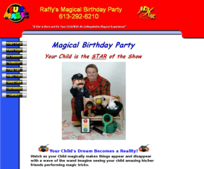 raffytheclown.com: Magical Birthday Party-Family Fun Entertainment
Magical Birthday Party for the Family