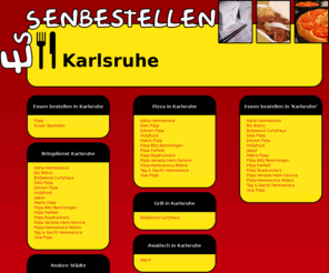 essen-bestellen-karlsruhe.de: Essen bestellen Karlsruhe
Pizza bestellen oder Essen vom Chinesen - alles einfach und bequem online bestellen!