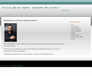 federico-leonardi.com: Bienvenue sur le site de Federico Leonardi
FEDERICO LEONARDI - Project Management