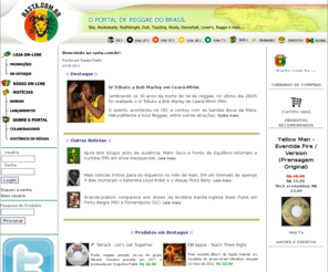 rasta.com.br: Rasta.com.br - O Portal de Reggae do Brasil - Loja On-Line
Rasta.com.br - O portal de Reggae do Brasil