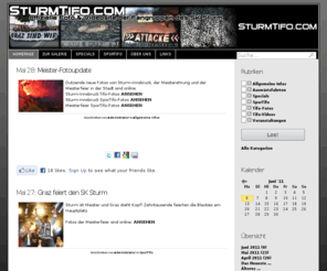 sturmtifo.com: SturmTifo.com .:. offizielle Foto & Videosite der Fangruppen des SK Sturm Graz
