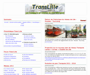 translille.com: Bienvenu  la station  "Trans'Lille" !
