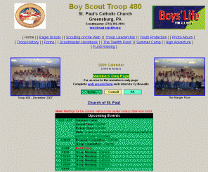 bsatroop480.org: BSA Troop 480 - Greensburg, PA
