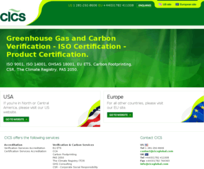 cicscarbon.com: Complete Integrated Certification Services
CICS offers a range of GHG and certification services, bringing you industry leading experience and knowledge.