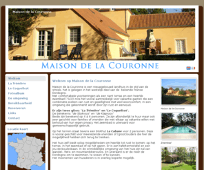 ducouronne.com: Maison de la Couronne
Welkom op de website van "Maison De La Couronne"