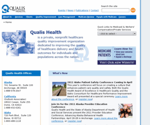 mymuru.org: Qualis Health: Advancing Healthcare, Improving Health
Qualis Health is a private, nonprofit healthcare quality improvement organization dedicated to improving the quality of healthcare delivery and health outcomes for people across the nation.