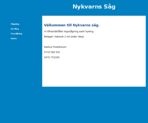 nykvarn.biz: Nykvarns Såg
