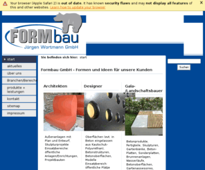 formbau.net: Formbau GmbH: start
