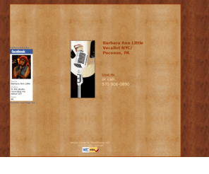 barbaraannlittle.com: Barbara Ann Little Vocalist
Web Application Development