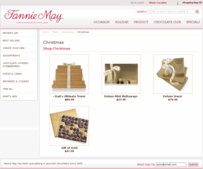 huefinechocolates.com: Fannie May Candies - View All Gourmet Chocolate Candy
Famous Fannie May chocolates can be purchased right here through our online store. We have boxes of chocolates including gourmet chocolates.