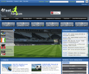 4footfans.com: 4Footfans : African Football Challenge
4footfans, African Football Challenge, Le quotidien du football de l'Afrique sur Internet, actualité football africaine. Ligue 1, Ligue 2.