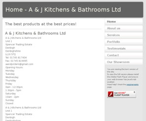 aandjkitchens.co.uk: Home - A & J Kitchens & Bathrooms Ltd
A & J Kitchens & Bathrooms Ltd