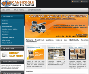 cansizogluevdenevenakliyat.com: CANSIZOĞLU Evden eve nakliyat, ANKARA NAKLİYAT,EVDEN EVE NAKLİYAT,  ASANSÖRLÜ NAKLİYAT, evden eve taşımacılık
Ankara NAKLİYAT evden eve nakliyat, kurumsal taşımacılık, ev taşımacılığı, nakliyat, evden eve, evden eve taşıma hizmeti.