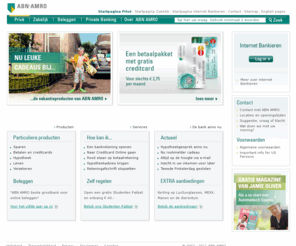 samenuwbank.com: ABN AMRO Bank
Regel uw bankzaken eenvoudig online (Internet Bankieren: best getest) of vraag deskundig advies. Bekijk actuele koersen en lees het fusienieuws.